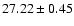 $27.22\pm0.45$