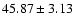 $45.87\pm3.13$