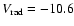 $V_{\rm rad}=-10.6$