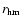 $r_{\rm hm}$