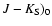 $J-K_{\rm S})_0$