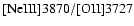 $\rm [NeIII]3870/[OII]3727$