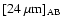 $\rm [24~\mu m]_{\rm AB}$