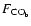 $F_{{\rm CO_{b}}}$