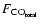 $F_{{\rm CO_{total}}}$