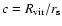 $c=R_{\rm vir}/r_{\rm s}$
