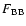 $F_{\rm BB}$
