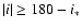 $\vert i\vert\ge 180-i_*$