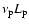 $\nu _{\rm p} L_{\rm p}$