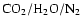 $\textnormal{CO}_{2}/\textnormal{H}_{2}\textnormal{O}/\textnormal{N}_{2}$