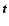 $\vec{t}$