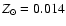 $Z_\odot = 0.014$