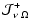 $\mathcal{J}^+_{\nu ~ \Omega}$