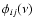 $\phi_{ij}(\nu)$