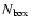 $N_{\rm box}$
