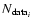 $N_{{\rm data}_i}$