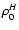 $\rho_0^H$