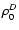 $\rho_0^D$