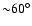 ${\sim}60^\circ$