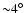 ${\sim}4 ^\circ$