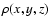 $\rho(x,y,z)$