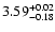 $\rm 3.59_{-0.18}^{+0.02}$