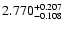 $\rm 2.770_{-0.108}^{+0.207}$