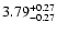 $\rm 3.79_{-0.27}^{+0.27}$