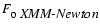 $F_{0~{\rm {\mbox{{\it XMM-Newton}}}}}$