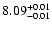 $\rm 8.09_{-0.01} ^{+0.01}$