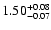 $\rm 1.50_{-0.07} ^{+0.08}$
