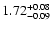 $\rm 1.72_{-0.09} ^{+0.08}$