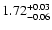 $\rm 1.72_{-0.06} ^{+0.03}$