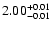 $\rm 2.00_{-0.01} ^{+0.01}$