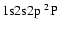 $\rm 1s2s2p~{\rm ^2P}$