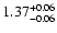 $\rm 1.37_{-0.06} ^{+0.06}$