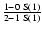 ${{\rm 1-0~S(1)}\over {\rm 2-1~S(1)}}$