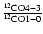 $\frac{{\rm ^{12}CO 4-3}}{{\rm ^{12}CO 1-0}}$