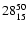 $\rm 28^{50}_{15}$