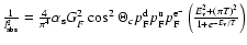 $\frac{1}{l_{\rm abs}^q}=\frac{4}{\pi^4}\alpha_{\rm s} G_F^2\cos^2\Theta_c p_{\r...
...u} p_{\rm F}^{{\rm e}^{-}}\left(\frac{E_\nu^2+(\pi T)^2}{1+e^{-E_\nu/T}}\right)$