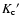 $K_{\rm c}\hbox{$^\prime$ }$