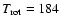 ${T_{\rm rot}} = 184$