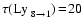 $\tau({\rm Ly}_{~8\rightarrow1})\!=\!20$