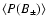 $\langle P(B_\pm)\rangle$
