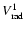 $V_{\rm rad}^1$