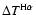 $\Delta T^{\rm H\alpha }$