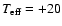 $T_{\rm eff} = +20$