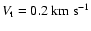 $V_{\rm t} = 0.2~\rm {km~s}^{-1}$