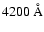 $4200~\rm\AA$