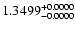 $1.3499^{\rm +0.0000}_{-0.0000}$